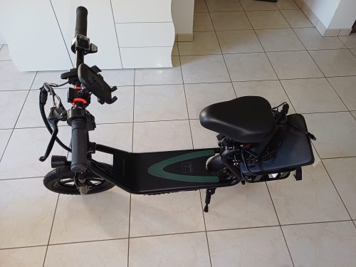 AOVOPRO ESBS-PRO 500W 14 inch Commuter Electric Scooter 22.5Ah with Seat &Carry Basket for Adult-Up to 62 Miles photo review